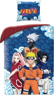 Produktbild von Naruto - Bettwäsche - 140 x 200 cm + 70 x 90 cm