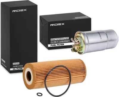 Produktbild von RIDEX Filterset Inspektionspaket Filtersatz für VW Golf IV Schrägheck (1J1) PASSAT Variant (3B6) für AUDI A4 Avant (8ED, B7) A3 Schrägheck (8L1)