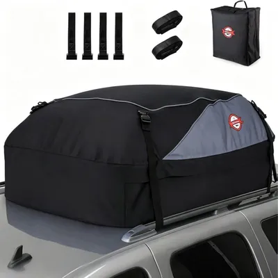 Image de Coffre de toit pliable, résistant à l'eau
