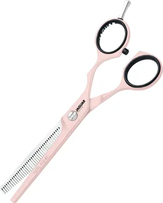 Produktbild von Jaguar White Line Pastel Plus 40 Offset Texturing Scissors 5.5-Inch Rose