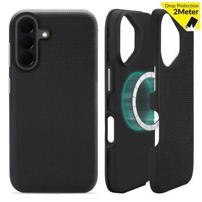 Imagen del producto de My Style Magsafe Tough Funda antigolpes para Samsung Galaxy A37 - Compatible con MagSafe Negro