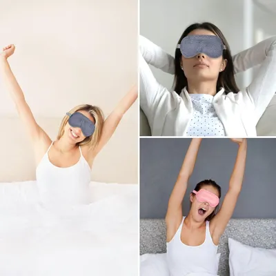 Produktbild von Plüsch Schlafmasken - Verstellbar und Niedlich - 4 Stück
