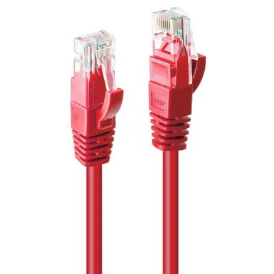 Produktbild von Lindy 48040, 30 m, Cat6, U/UTP (UTP), RJ-45, RJ-45, Rot