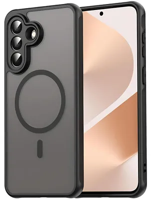 Produktbild von Hülle für Samsung Galaxy A57 5G MagSafe Silikon Schutzhülle Slim Case Cover Schwarz