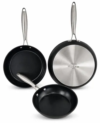 3er-Set Keramikpfannen 20/24/28 cm Antihaft Induktion