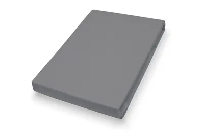 Produktbild von Hahn Haustextilien Jersey-Spannlaken Basic Größe 140-160x200 cm Farbe anthrazit