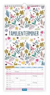 Produktbild von TRÖTSCH - Familienkalender Familienterminer 2027