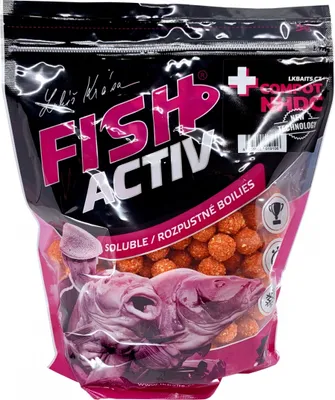 Produktbild von LK Baits Boilies Fish Activ Plus 1kg 04160301