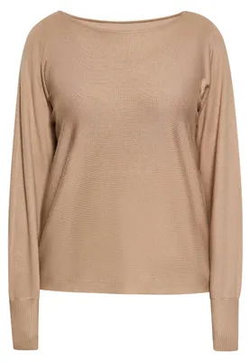 Zdjęcie produktu dla Sweter damski marki Jeona, kolor taupe, rozmiar L