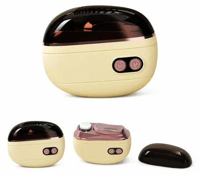 Produktbild von Elektrischer Nagelschneider & Nagelfeile 2-in-1, automatischer Nagelknipser, mit LED-Licht, Auffangbehälter, 2 Stufen, USB-C, leise & wiederaufladbar