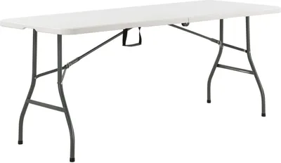 Produktbild von Juskys Bierzeltgarnitur Bayreuth 3-teilig & klappbar – 180 x 70 x 74 cm –2 Bierbänke & 1 Biertisch – Gartenmöbel-Set Festzeltgarnitur Sitzgarnitur