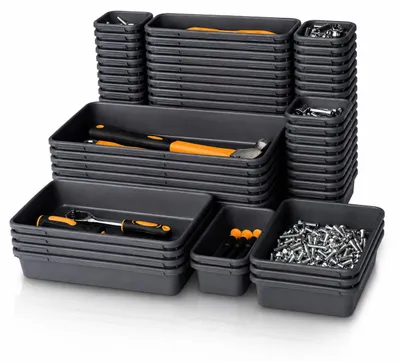 Werkzeugkoffer-Einlage Organizer, 30x22x12 cm