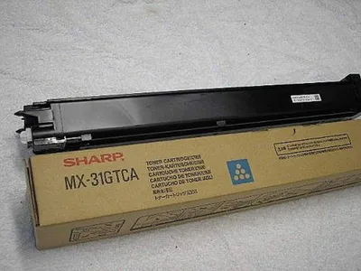 Image de SHARP MX-31GTCA Toner pour imprimantes MX-2600N/MX-3100N cyan