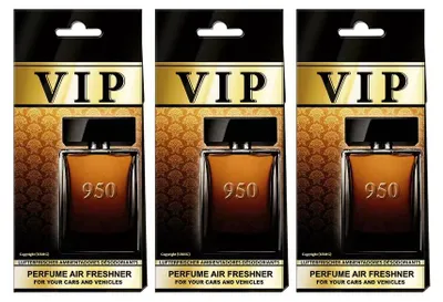 Produktbild von 3x Auto Duft VIP 950,Lufterfrischer Auto,Duftbaum auto,Auto zubehör,Duftspender