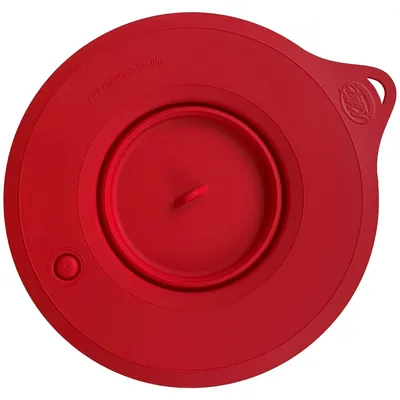 Image de Couvercle en silicone professionnel pour saladier de 6,6 litres et 6,9 litres, de couleur rouge