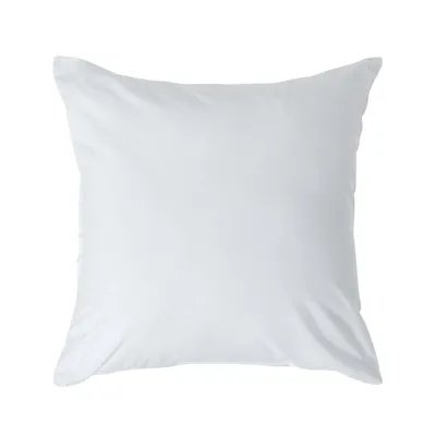 Produktbild von HOMESCAPES Kopfkissenbezug Fadendichte 200 Weiss, 40 x 40 cm