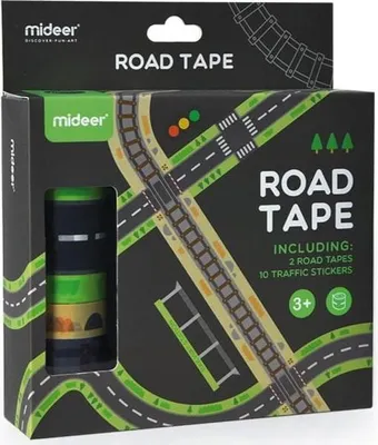 Produktbild von Aufkleber - Straßenmarkierungen und Verkehrsschilder, Mideer