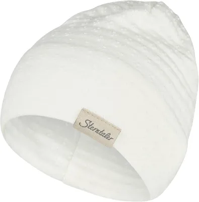 Productafbeelding van Beanie met structuur - Gemengd weefsel - Twee draagvarianten - UV-bescherming