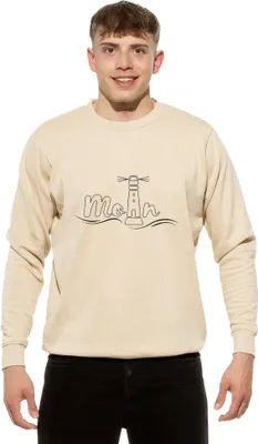Produktbild von Cotton Prime® Sweatshirt Leuchtturm Moin S Beige