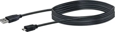 Produktbild von Schwaiger USB-Kabel 2.0 St. A->2.0 Micro B     1,00m schwarz