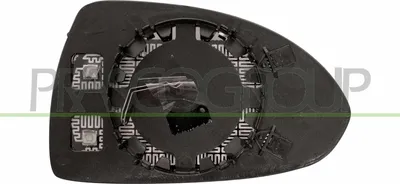Produktbild von PRASCO Spiegelglas Außenspiegel Links für OPEL Corsa D Schrägheck (S07) Beheizbar Konvex OP0347534