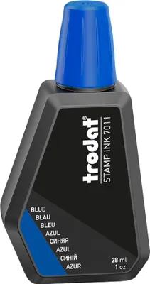 Produktbild von Trodat 7011, 28 ml, Schwarz, Blau, 1 Stück(e)