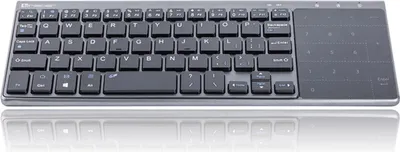 Zdjęcie produktu dla Tracer TRAKLA46934, Penowymiarowy (100%), Bezprzewodowy, RF Wireless, Membranowa, QWERTY, Czarny, Szary