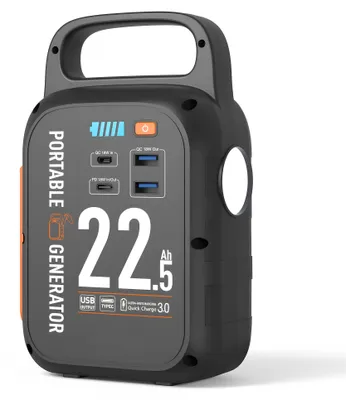 Productafbeelding van Powerbank Noodstroomaccu - 22500 mAh - 18 W - met LED-verlichting en Type-C