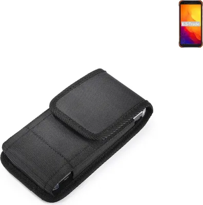 Produktbild von Holster Gürteltasche kompatibel mit Blackview BV4900S Holster Gürtel Tasche wasserabweisend Handy Hülle Schutz Hülle Outdoor schwarz K-S-Trade