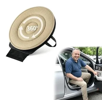 Zdjęcie produktu dla Poduszka siedziska obracana 360 ergonomiczna do samochodu domu antypoślizgo