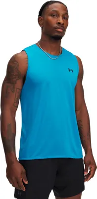 Produktbild von Under Armour Tech ärmelloses T-shirt Blau S / Regular Herren Blau S