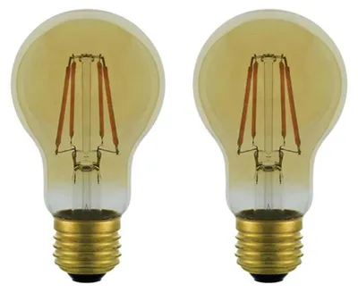 Produktbild von VITO E27 LED Filamentlampe A60 6W 840lm 2500K 240V 2 Stück