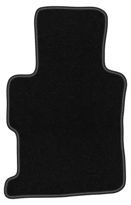 Image de Tapis conducteur en moquette pour Honda Civic IX 2011-2016 (berline) – 1 pièce, noir, sur mesure – Wielganizator BASIC