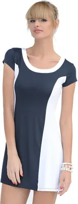 Produktbild von Damen Minikleid Sommerkleid; Dunkelblau S/M