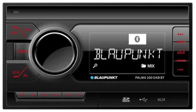 Produktbild von Blaupunkt Palma 200 DAB BT 2-DIN Autoradio, DAB+, Bluetooth, USB, AUX