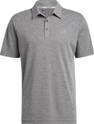 Produktbild von Adidas Performance Drive Heather Poloshirt Donkel Grau