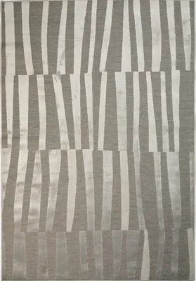 Produktbild von Moderner grauer Teppich mit Relief 160x230