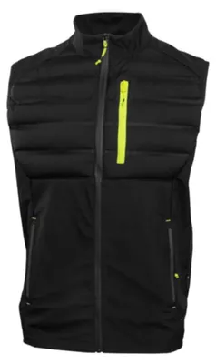 Produktbild von Högert Softshell Weste Schwarz wasserabweisend atmungsaktiv leicht M