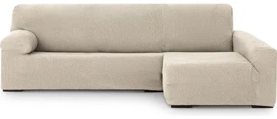 Chaiselong-Bankbezug mit rechtem Arm, ecru, universell