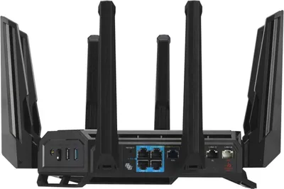 Produktbild von ASUS WL-Router ROG GT-BE19000 1 Pack schwarz