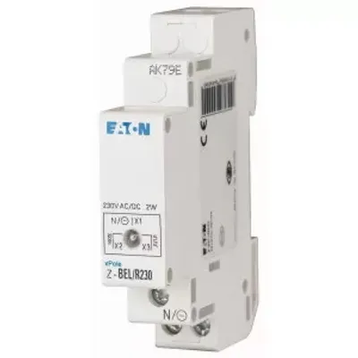 Produktbild von Eaton Einzelleuchte, 230AC/DC, rot 284929