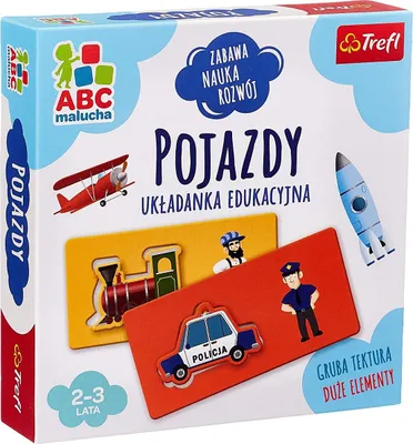 Zdjęcie produktu dla TREFL PL GRA Pojazdy /ABC Malucha 01942