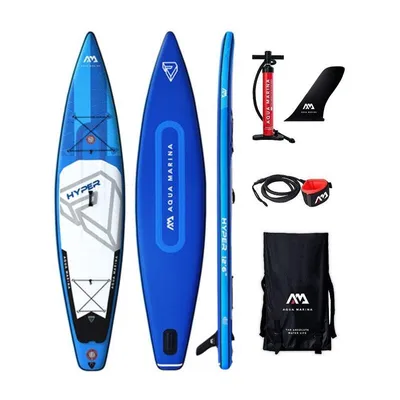 Produktbild von SUP Board Set AQUA MARINA Hyper 12.6 Stand Up Paddling aufblasbar ISUP 350