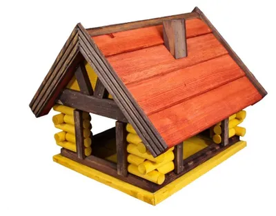 Image de Nichoir en bois pour l'alimentation et la nidification des oiseaux