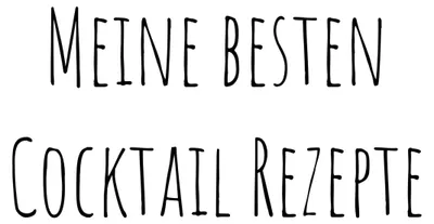 Produktbild von Meine besten Cocktailrezepte zum Selberschreiben