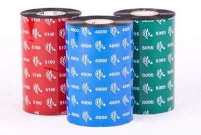 Produktbild von Zebra 4800 Resin - Schwarz - 174 mm x 450 m