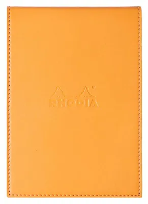 Image de RHODIA 118138C RHODIA Bloc-notes No. 13, 115 x 158 mm, cariert, orange