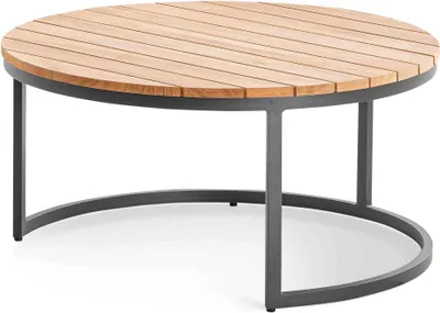 Produktbild von Niehoff Serra Loungetisch Aluminium/Teak