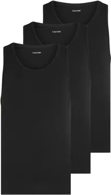 Produktbild von Calvin Klein LV00NB4184UB1, Tank Top, Erwachsener, Männlich, Schwarz, Einfarbig, L
