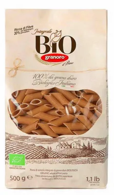 Makaron mezze penne rigate pełnoz. BIO 500 g